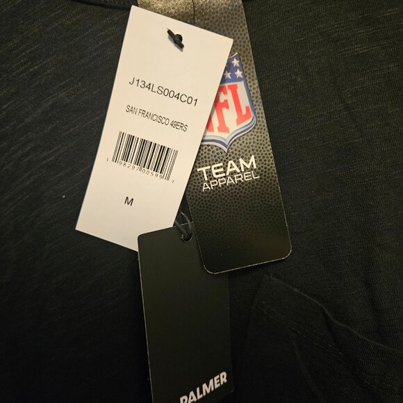 NWT San Francisco 49ers J. Palmer In-The-Pocket Long Sleeve T-Shirt Men's Medium - Picture 3 of 5